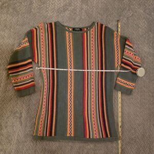 CHAPS Multicolor Striped Women's Sweater